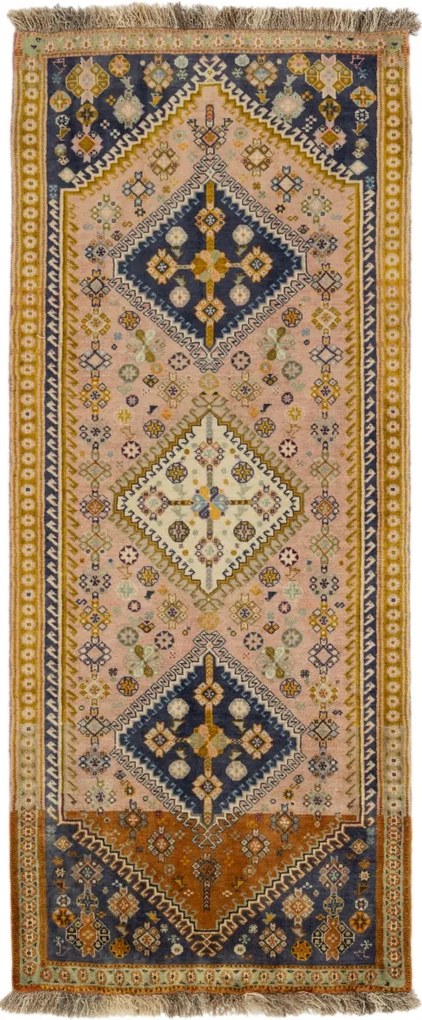 Shiraz Tappeto 190x80 (Iran) Annodato A Mano