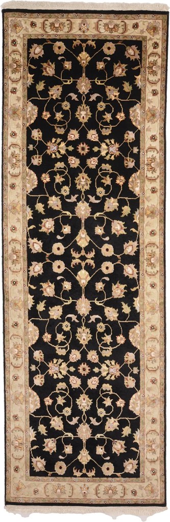 Tabriz Tappeto 240 x 80 (Indian) Annodato A Mano