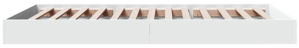 Giroletto bianco 90x190 cm in legno multistrato