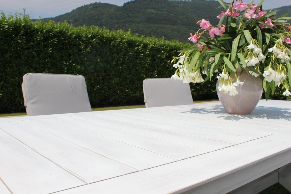 CAESAR - tavolo da giardino allungabile in legno massiccio di acacia