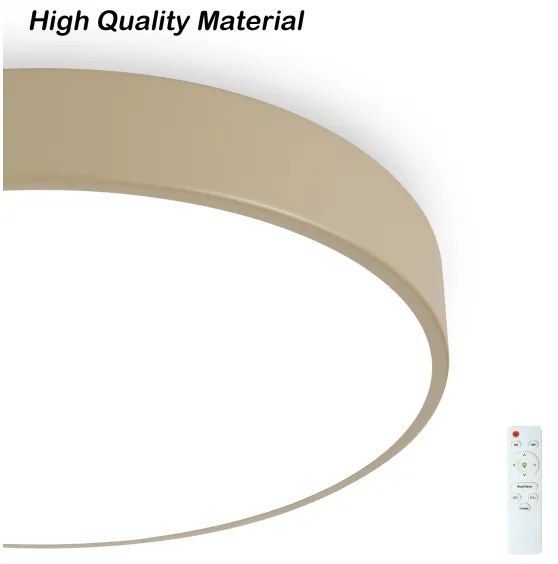 Brilagi - Lampada LED dimmerabile POOL LED/48W/230V 3000-6000K Ø 40 cm beige + telecomando