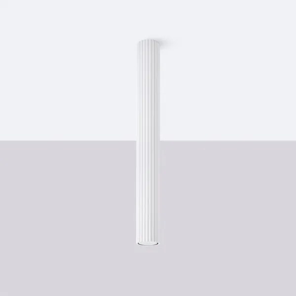 Sollux SL.1534 - Faretto KARBON 1xGU10/10W/230V 60 cm bianco