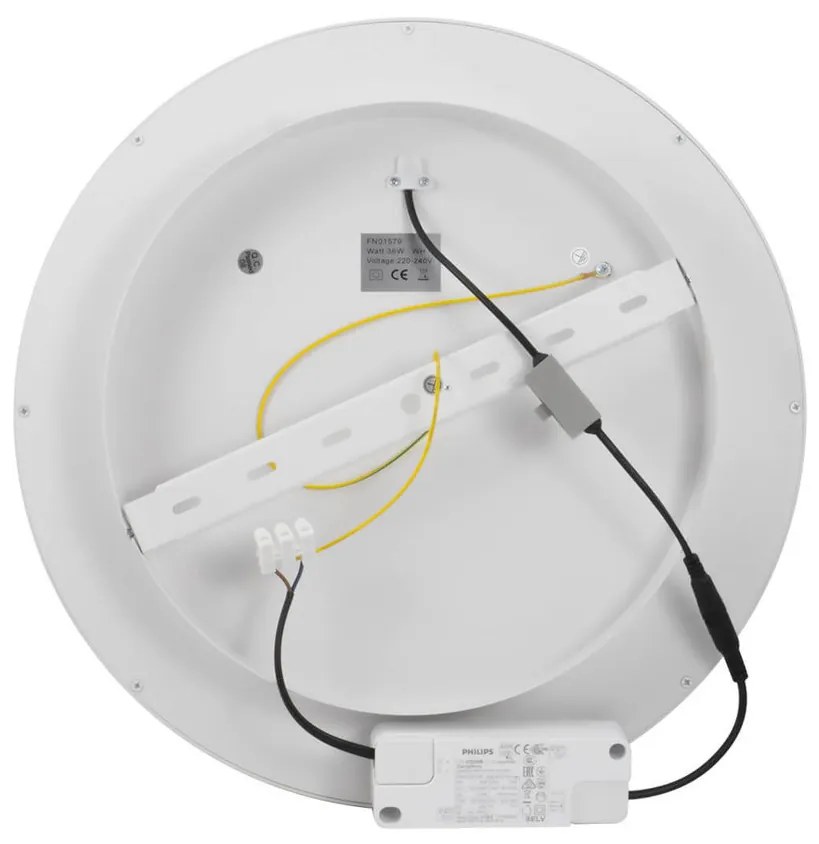 Plafoniera LED 36W Ø400mm con driver Philips Bianca 4.680lm CCT