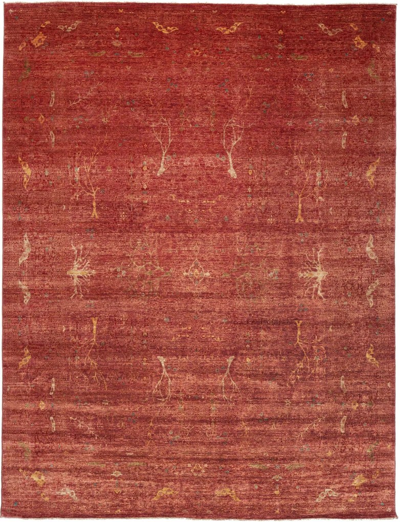 Samarkand Tappeto 250 x 320 Rosso (Pakistan) Annodato A Mano