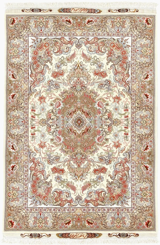 Tabriz Tappeto 160 x 100 (Iran) Annodato A Mano