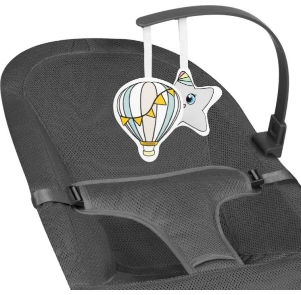 Lionelo - Dondolo per bambini JUNE grigio