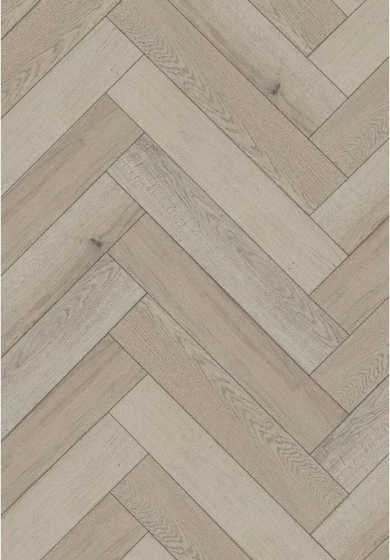 Mexen Wind Cave pannelli vinilici a spina di pesce 635 x 127 mm SPC 6,5 mm, sottostrato IXPE 1,5 mm, 4 V-Fuga, Quercia