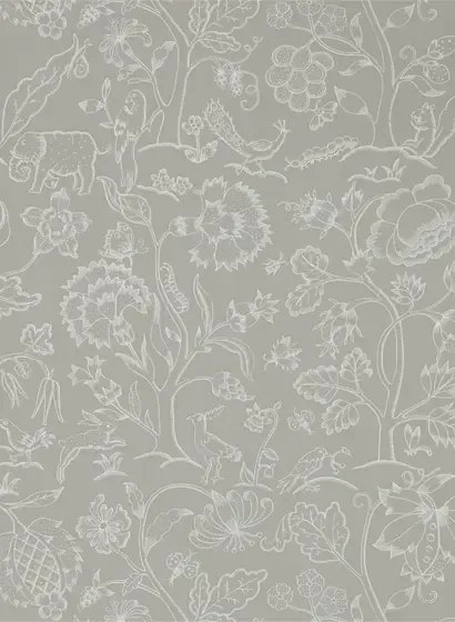 Morris & Co Carta da parati Middlemore - Linen/ Chalk