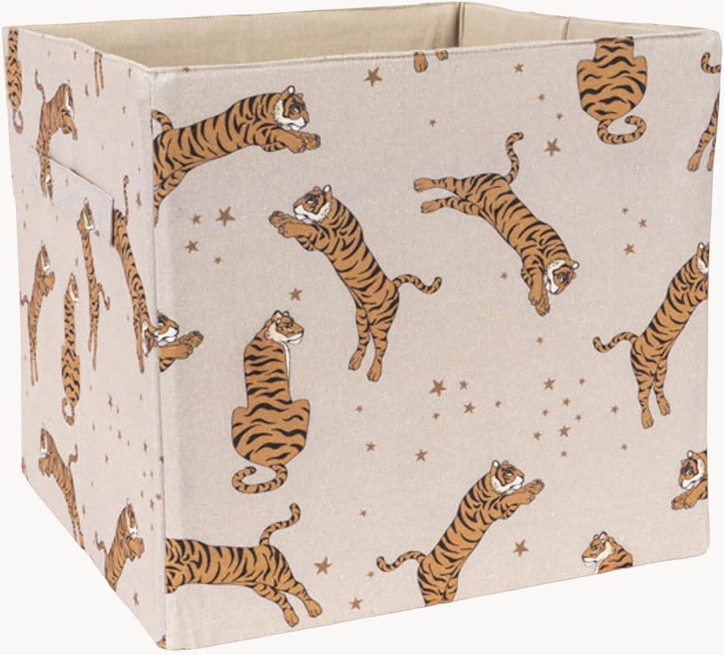 Set di 2 scatole portaoggetti per bambini Tiger