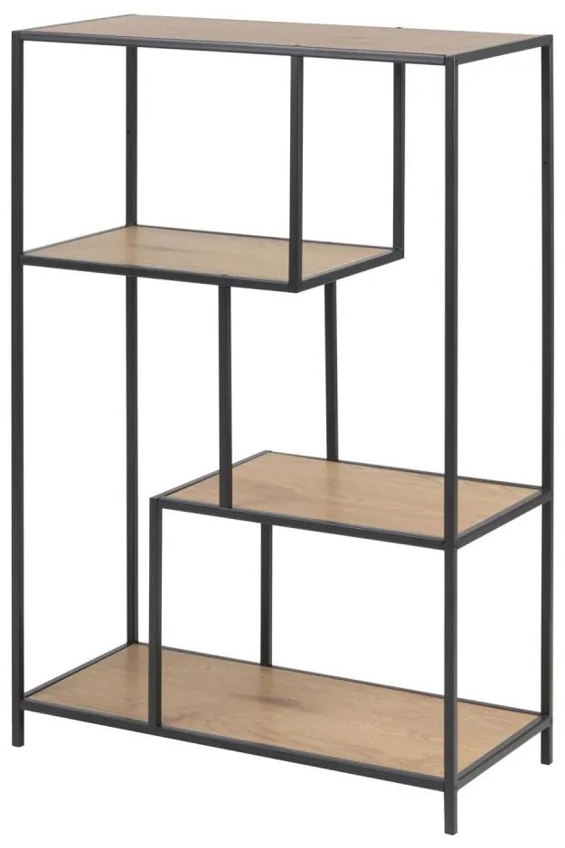 Libreria SARON quercia/nero