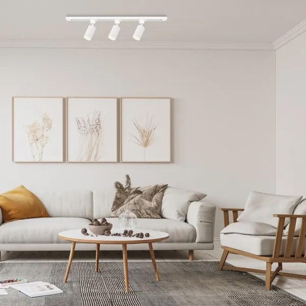 Faretto per sistema a binario TIGER 3xGU10/10W/230V bianco