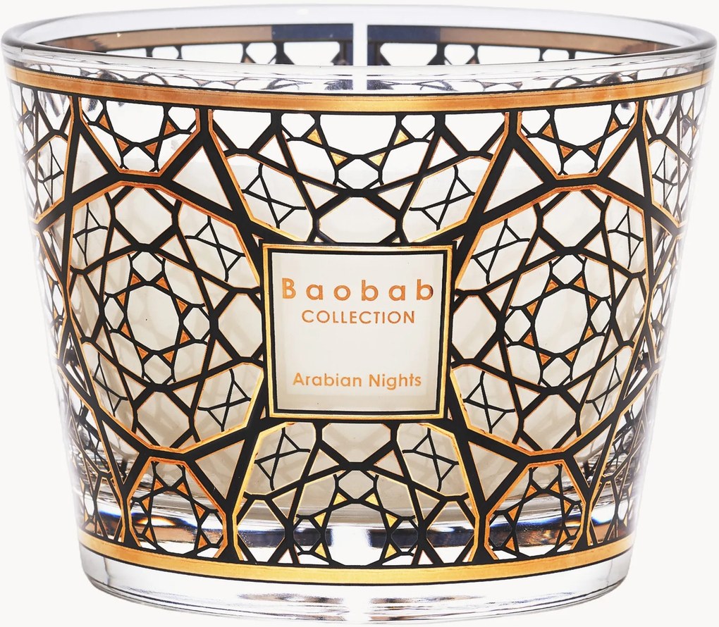 Candela profumata a quattro stoppini Arabian Nights (incenso, zafferano e oud)