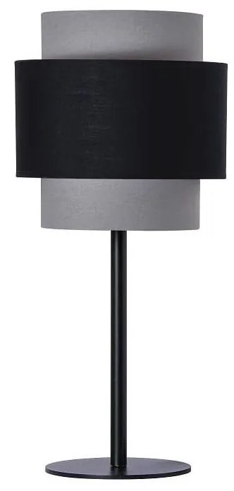 Lampada da tavolo 1xE27/60W/230V grigia