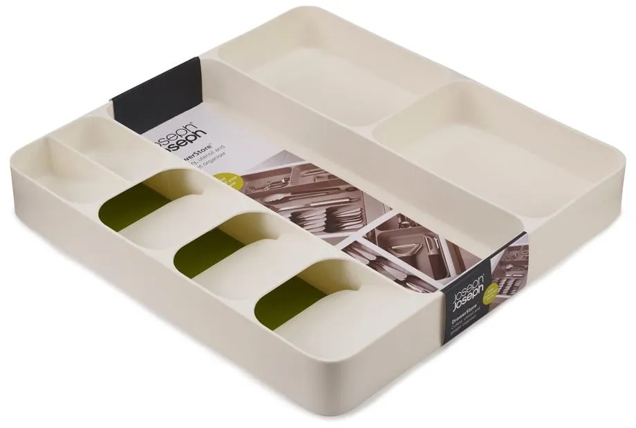Organizzatore per cassetti bianco e verde DrawerStore DrawerStore™ - Joseph Joseph