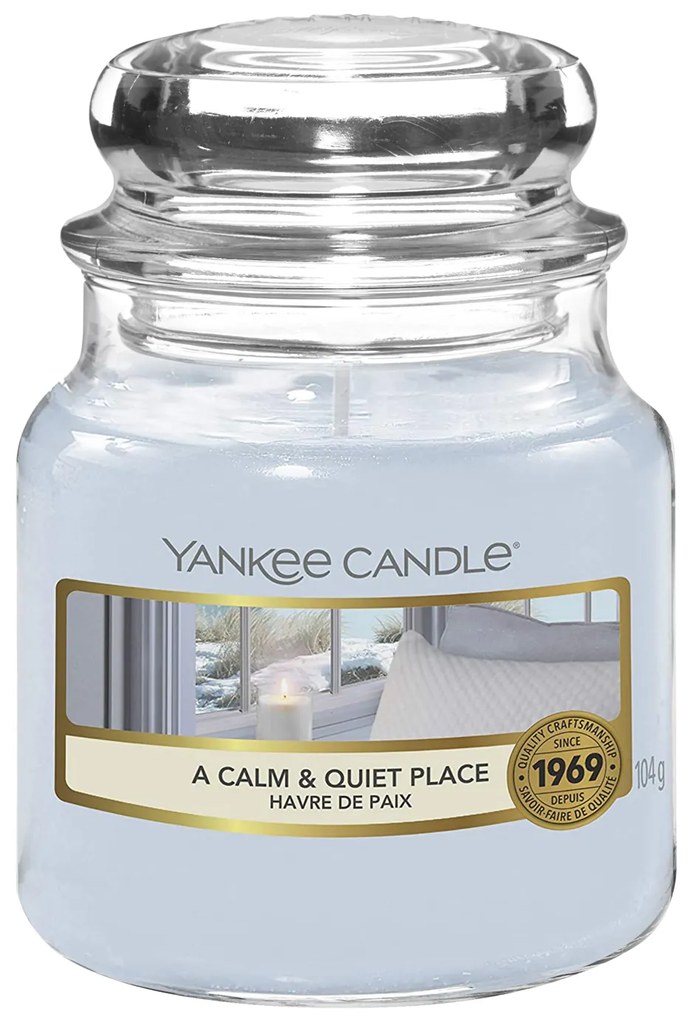 A Calm & Quiet Place candela in giara piccola Yankee Candle