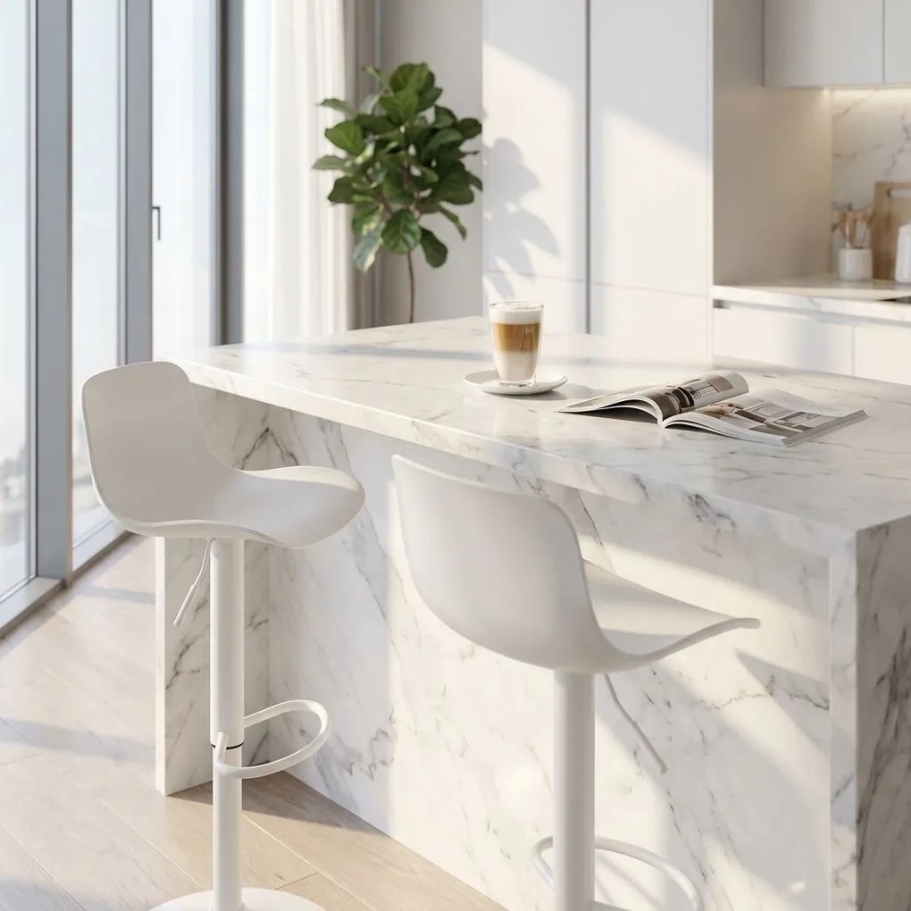 ESTEBAN - sgabello alto in acciaio