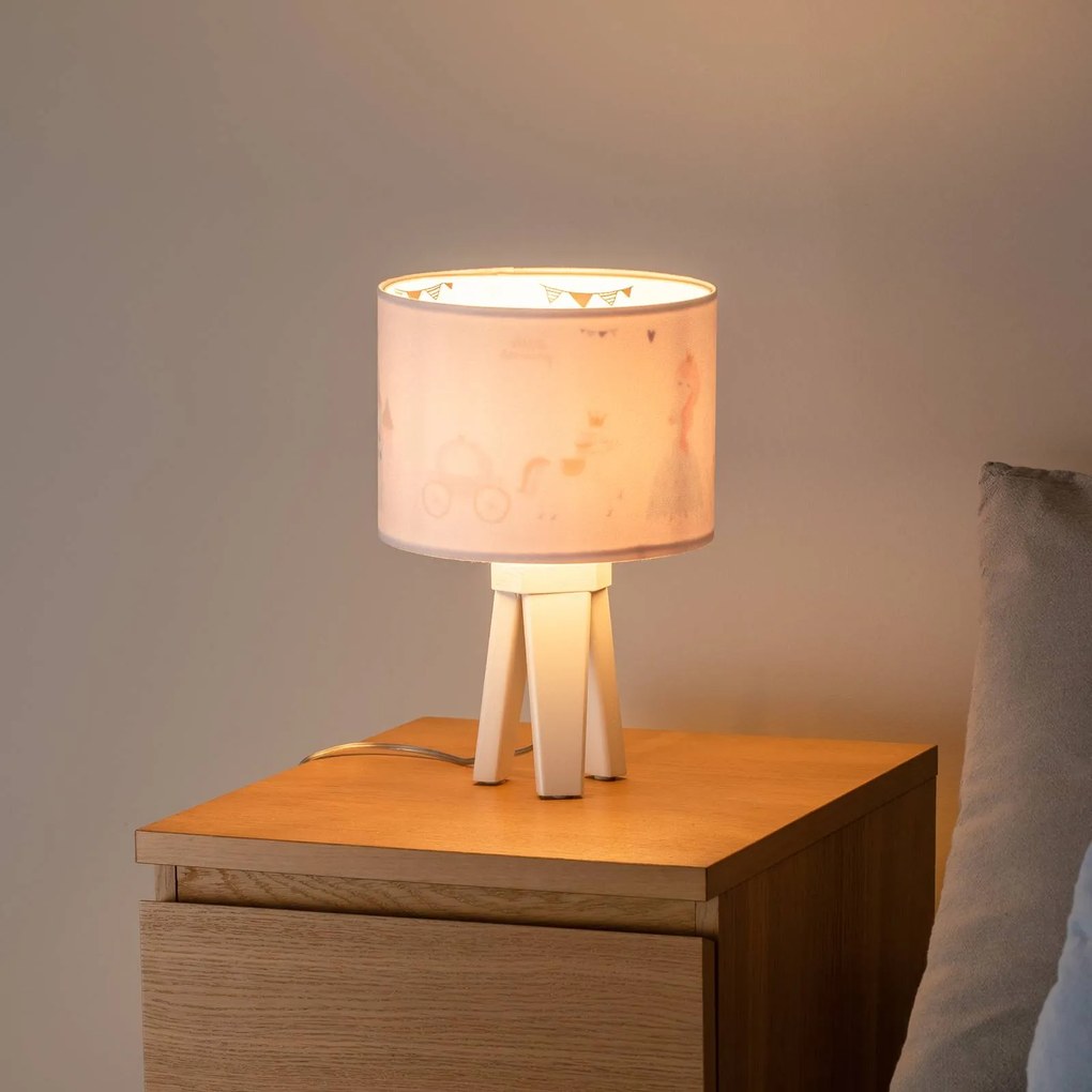 Maco Design Lampada da tavolo da bambini Mathilde, treppiede