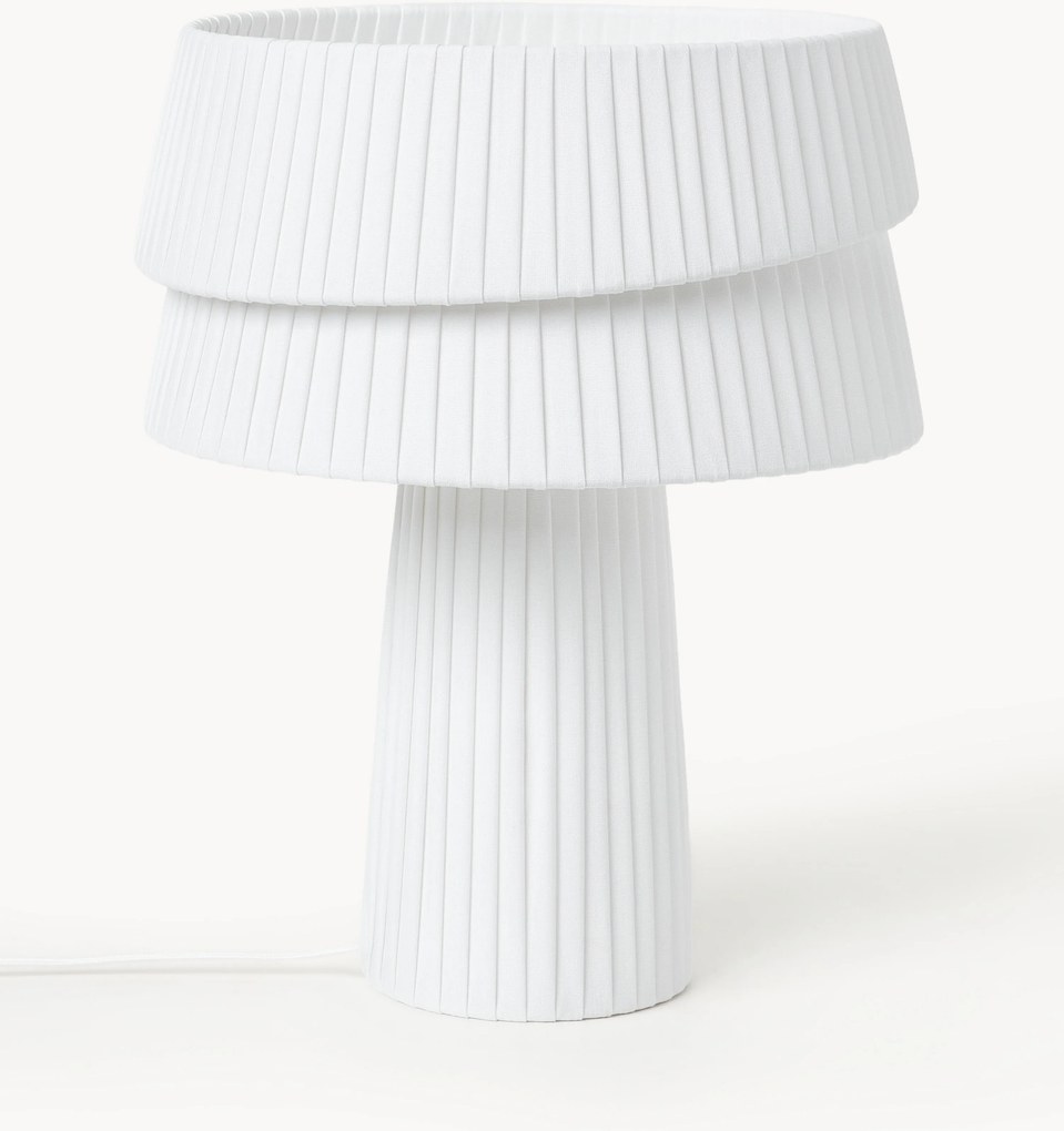 Lampada da tavolo con paralume asimmetrico Nyla