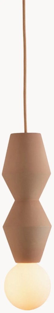 Lampada a sospensione piccola fatta a mano con luce regolabile STUCCO No. 2