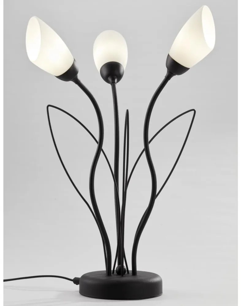 Jupiter 2065 - Lampada da tavolo GLORIOSA 3xG9/14W/230V nera