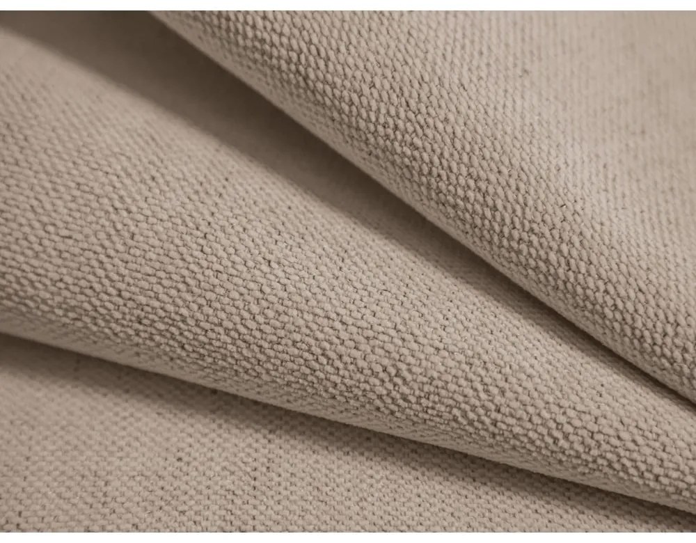 Letto matrimoniale imbottito marrone chiaro con contenitore/senza testiera con rete inclusa 200x200 cm Susan – Micadoni