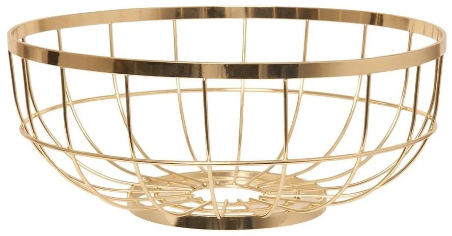 Fruttiera Present Time Gold Open Grid - PT LIVING