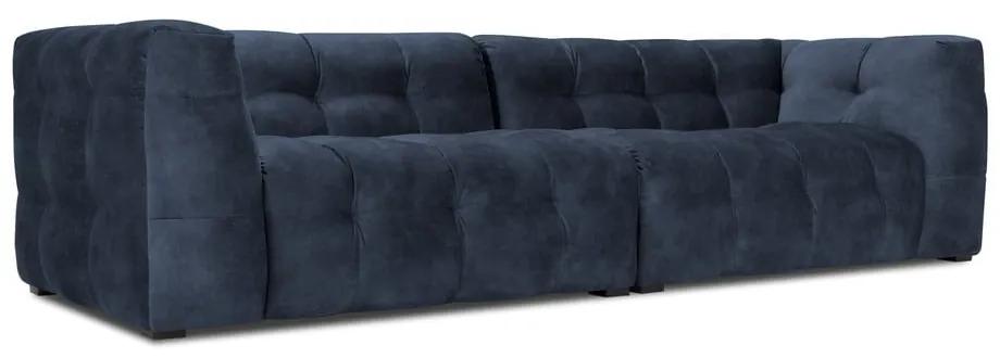 Divano in velluto blu, 280 cm Vesta - Windsor &amp; Co Sofas