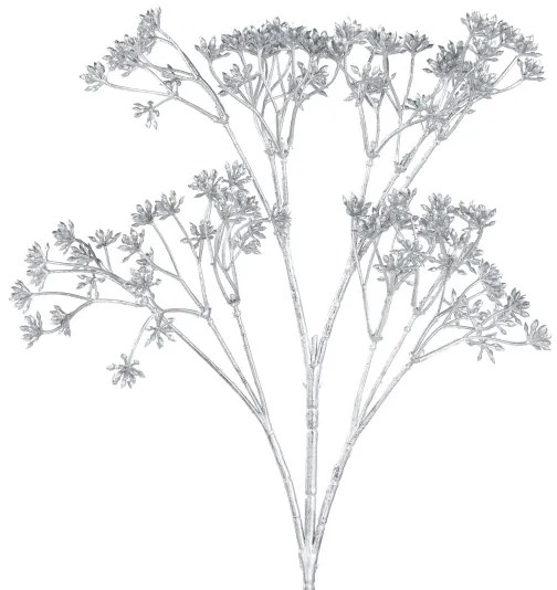 Eglo 428349 - Fiore artificiale MIADOL 53 cm argento