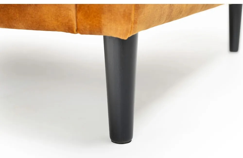 Divano in velluto giallo 220 cm Adagio - Scandic