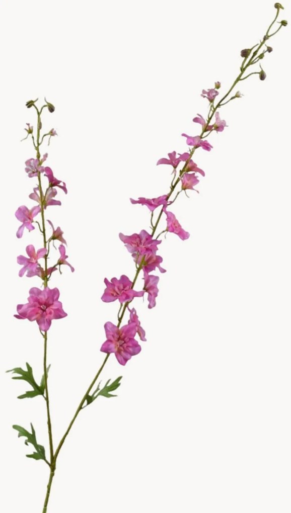 Set di 2 fiori artificiali Delphinium Real Touch