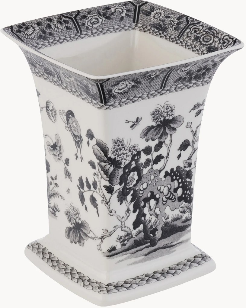 Vaso quadrato in porcellana India 250th