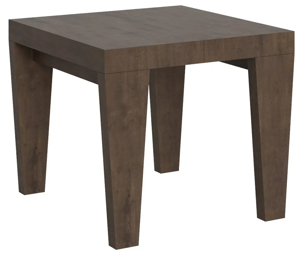 Tavolo allungabile Spimbo in diverse dimensioni e finiture, Noce / 90x130/234 cm