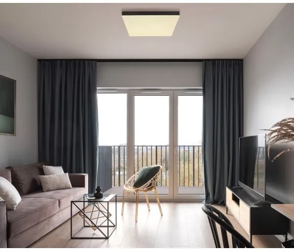 Globo 41594D2 - Plafoniera LED dimmerabile DORO LED/24W/230V nero + +TC