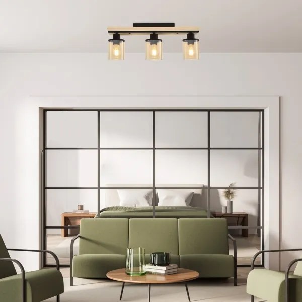 Rabalux 71083 - Plafoniera NIYLAH 3xE27/230V