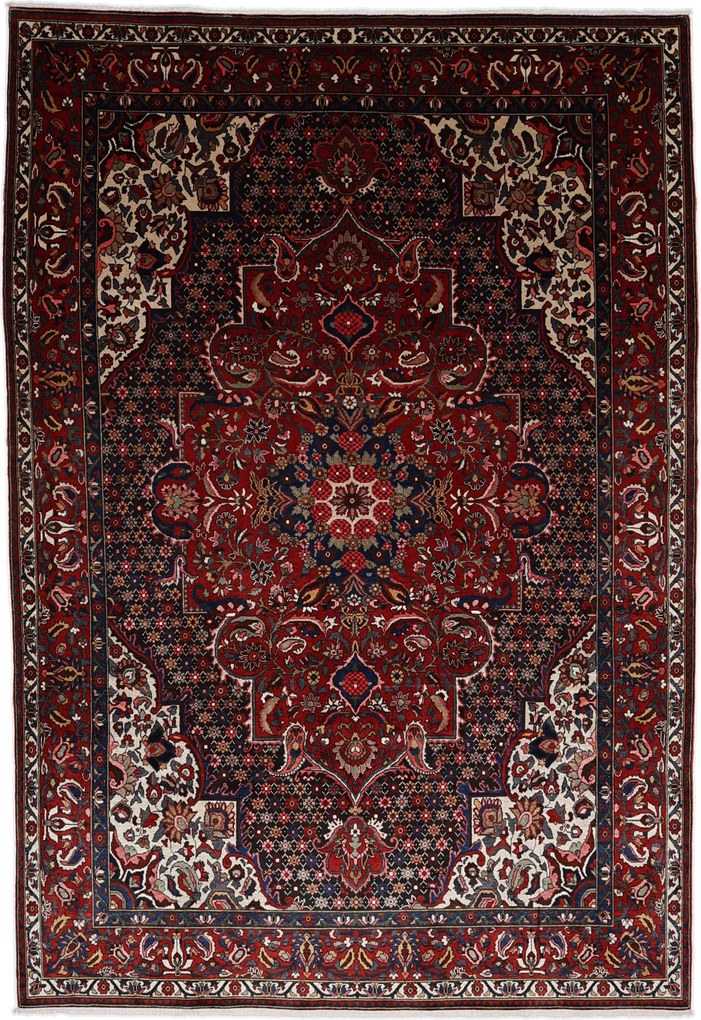 Bakhtiar Tappeto 320 x 220 (Iran) Annodato A Mano