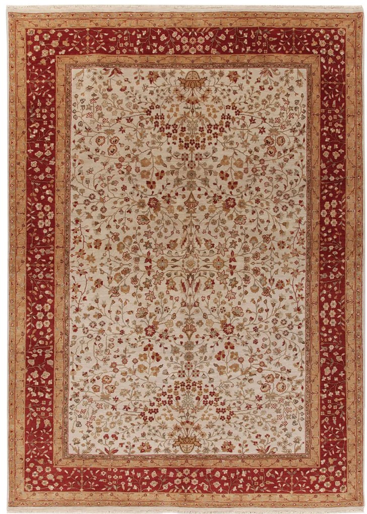 Tabriz Tappeto orientale 240 x 170 (Indian) Annodato A Mano