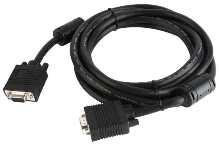 Commutatore VGA con 2 Porte GEMBIRD CC-PPVGA Nero, 10 m