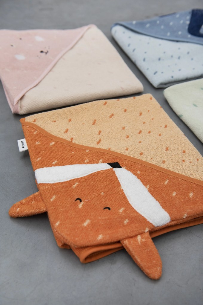 Asciugamano con cappuccio Mr. Rabbit – 75 x 75 cm