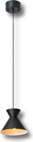 Osram - Lampada a sospensione con cavo DECOR WAIST 1xE27/40W/230V nero