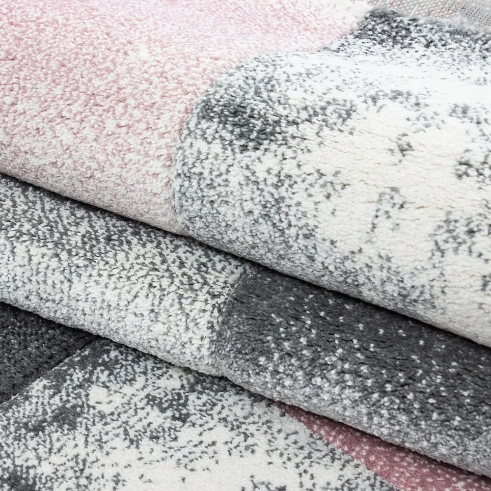 Tappeto rosa-grigio 120x170 cm Hawaii - Ayyildiz Carpets