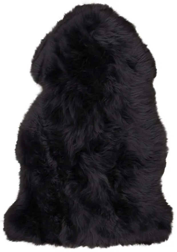 Černá ovčí kožešina House Nordic