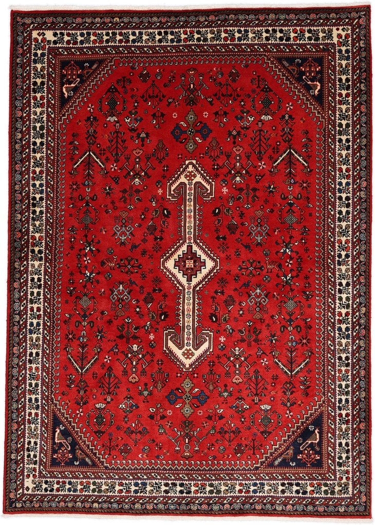 Nasrabad Tappeto 170 x 240 (Iran) Annodato A Mano
