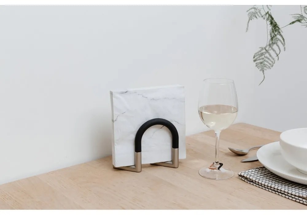 Porta tovaglioli in metallo Swivel - Umbra