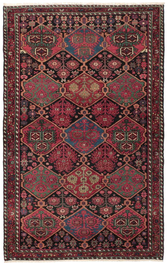Bakhtiar Tappeto 220x140 (Iran) Annodato A Mano
