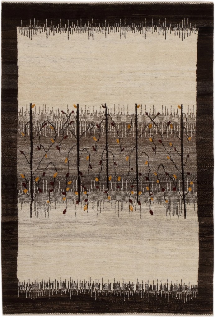 Loribaft Tappeto persiano 150x100 Beige (Iran) Annodato A Mano