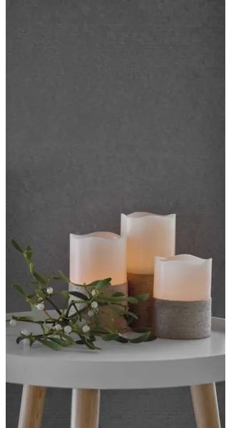 SET 3x LED Decorazioni natalizie 3xLED/3x3AAA + telecomando