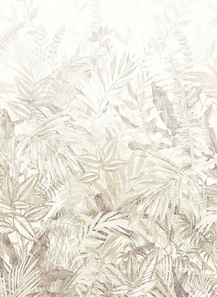 Eijffinger Carta da parati panoramica Linen Leaves - 350705