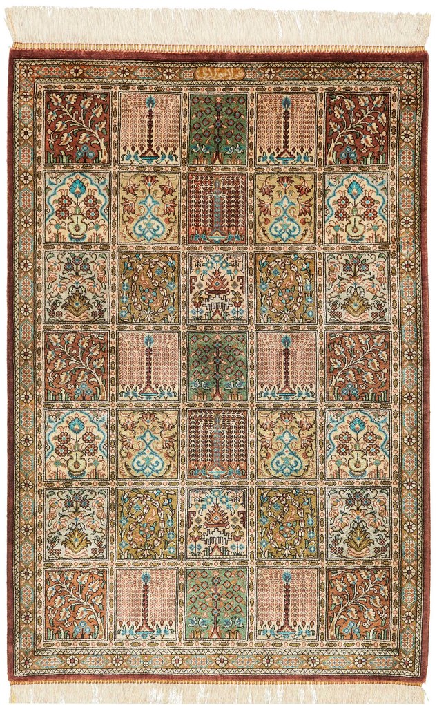 Ghom Tappeto persiano 60 x 90 (Iran) Annodato A Mano