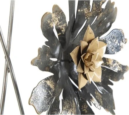 Pannello decorativo in ferro con designa fiori 35x5,5x88 cm Simply