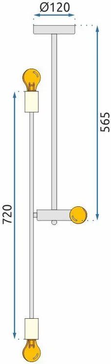 Lampada APP1114-6CP